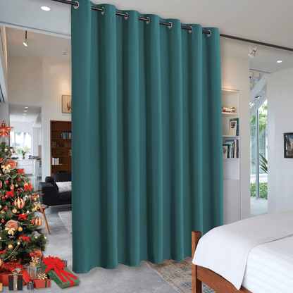 RYB HOME Grommet Blackout Custom Room Divider Curtains