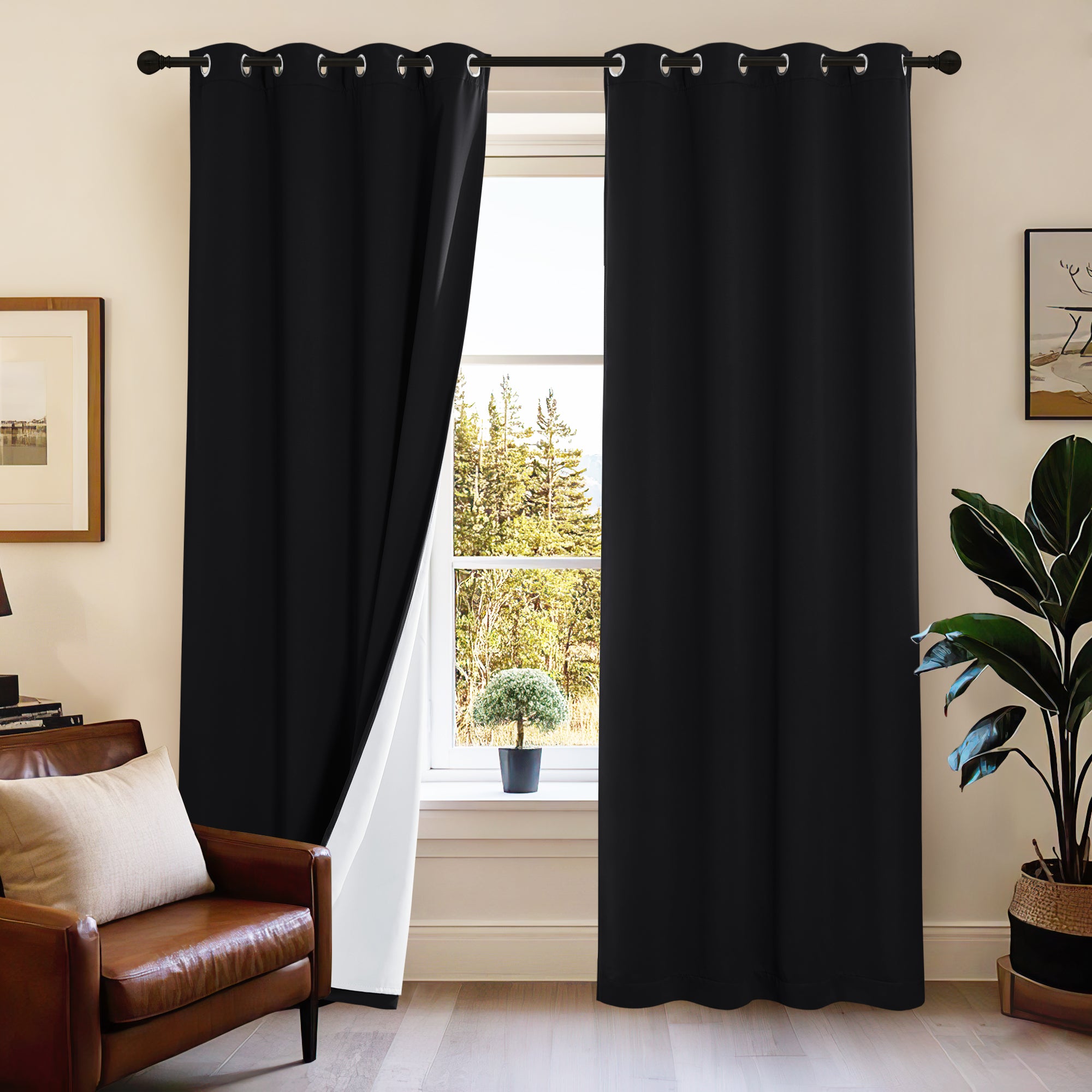 Custom 4-Layer Anti Dust And Bacterial Wildfire Ash Curtain | OEKO-TEX®