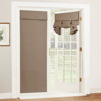 RYB HOME Blackout Privacy Door Curtain for Classroom