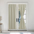 Custom Double Rod Blackout Door Curtain | OEKO-TEX®