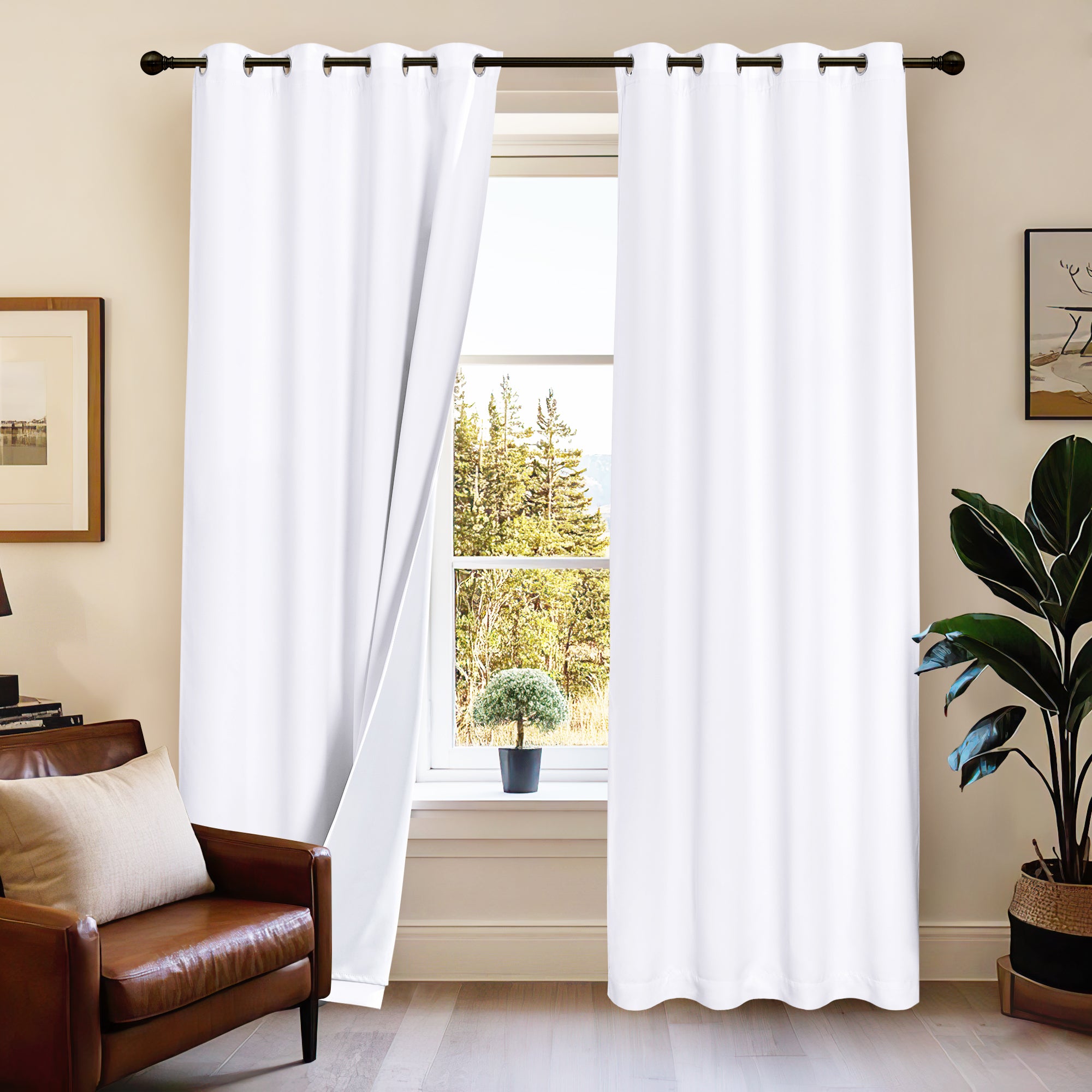 Custom 4-Layer Anti Dust And Bacterial Wildfire Ash Curtain | OEKO-TEX®