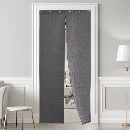 RYB HOME Soundproof Thermal Insulated Custom Door Curtains