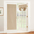 RYB HOME Linen-Look Coated Door Curtain for Elegant Light Filtering and Privacy