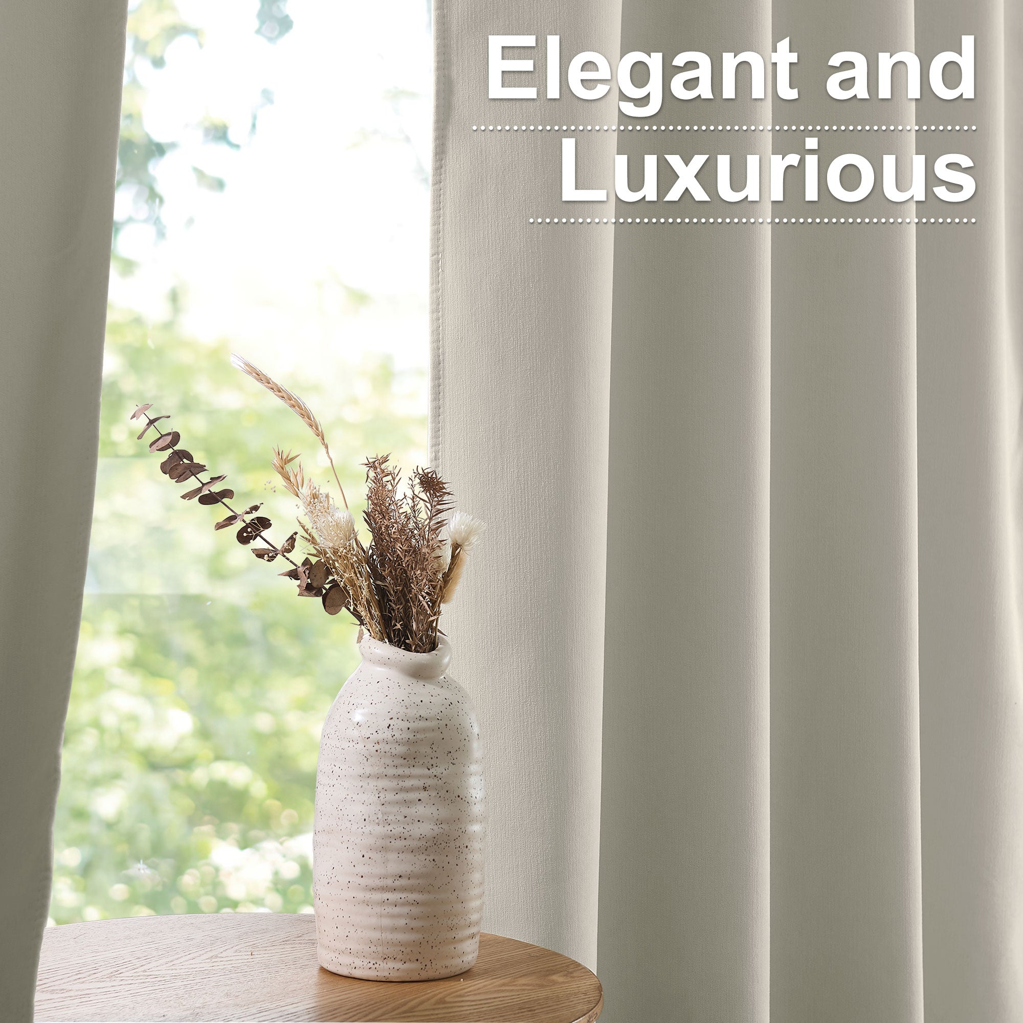 Custom 4-Layer 100% Blackout Chenille Curtain | OEKO-TEX®