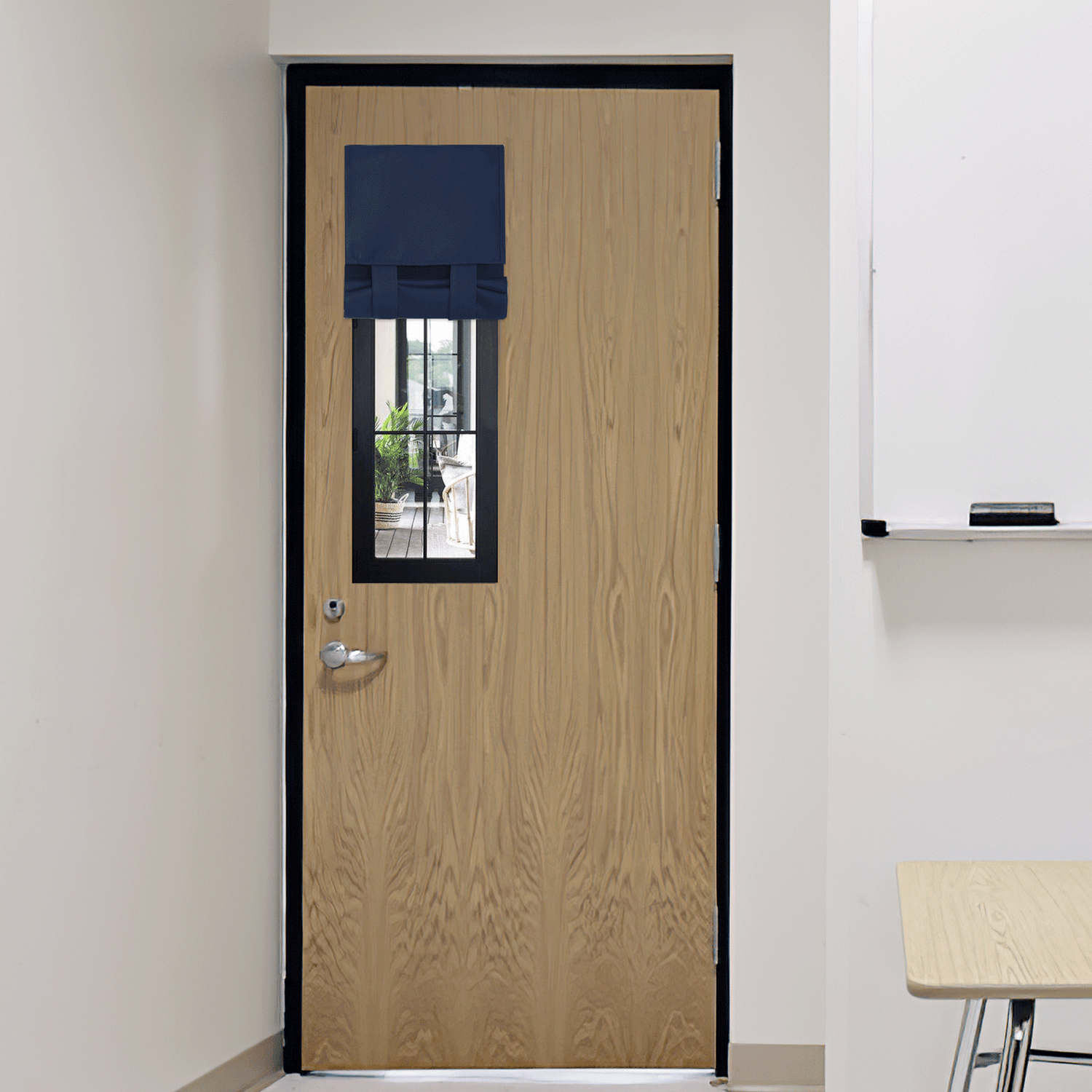 RYB HOME Blackout Privacy Door Curtain for Classroom