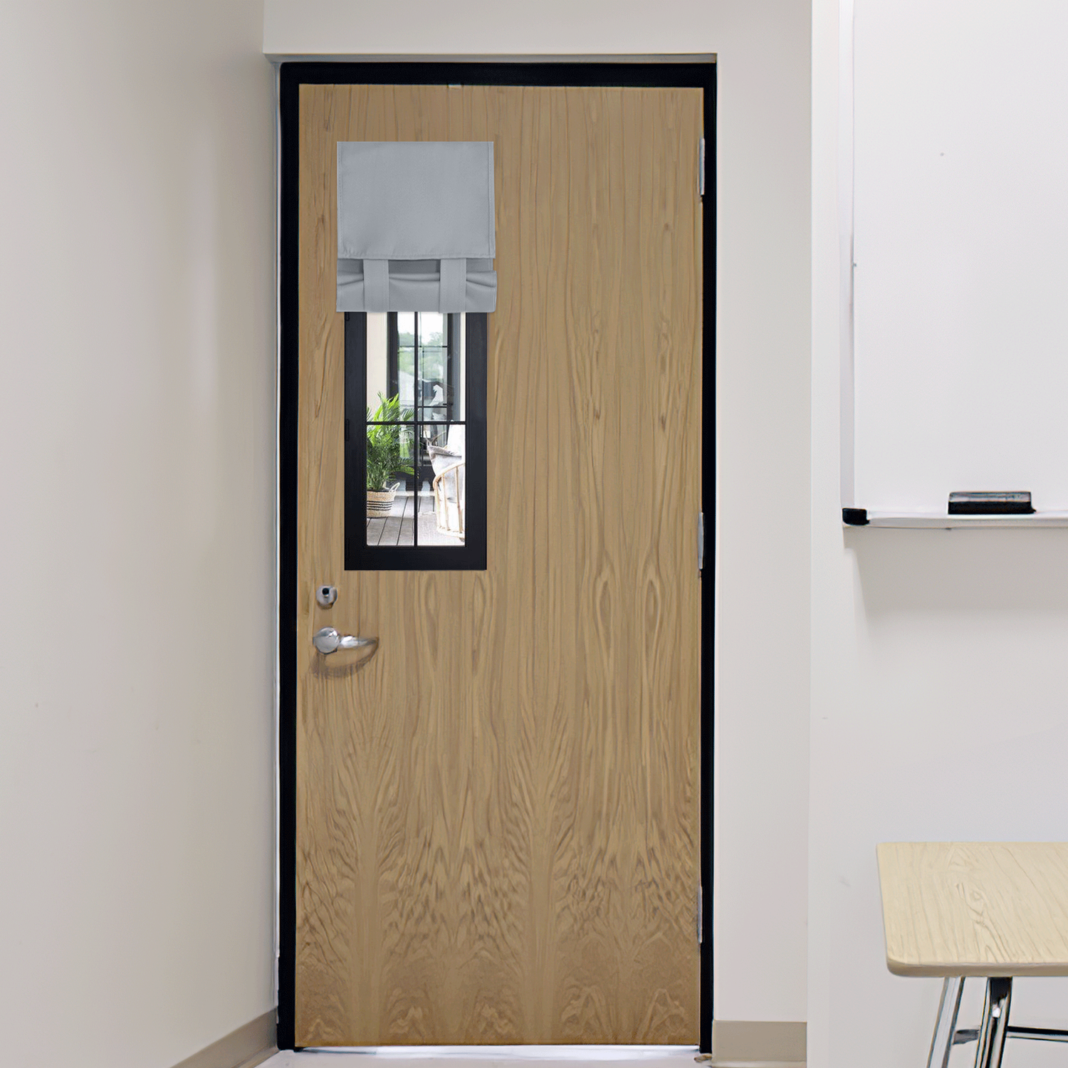 RYB HOME Blackout Privacy Door Curtain for Classroom