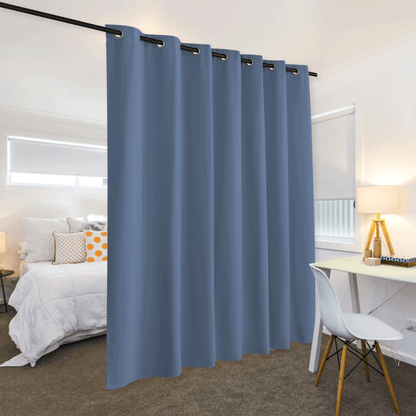 RYB HOME Grommet Blackout Custom Room Divider Curtains