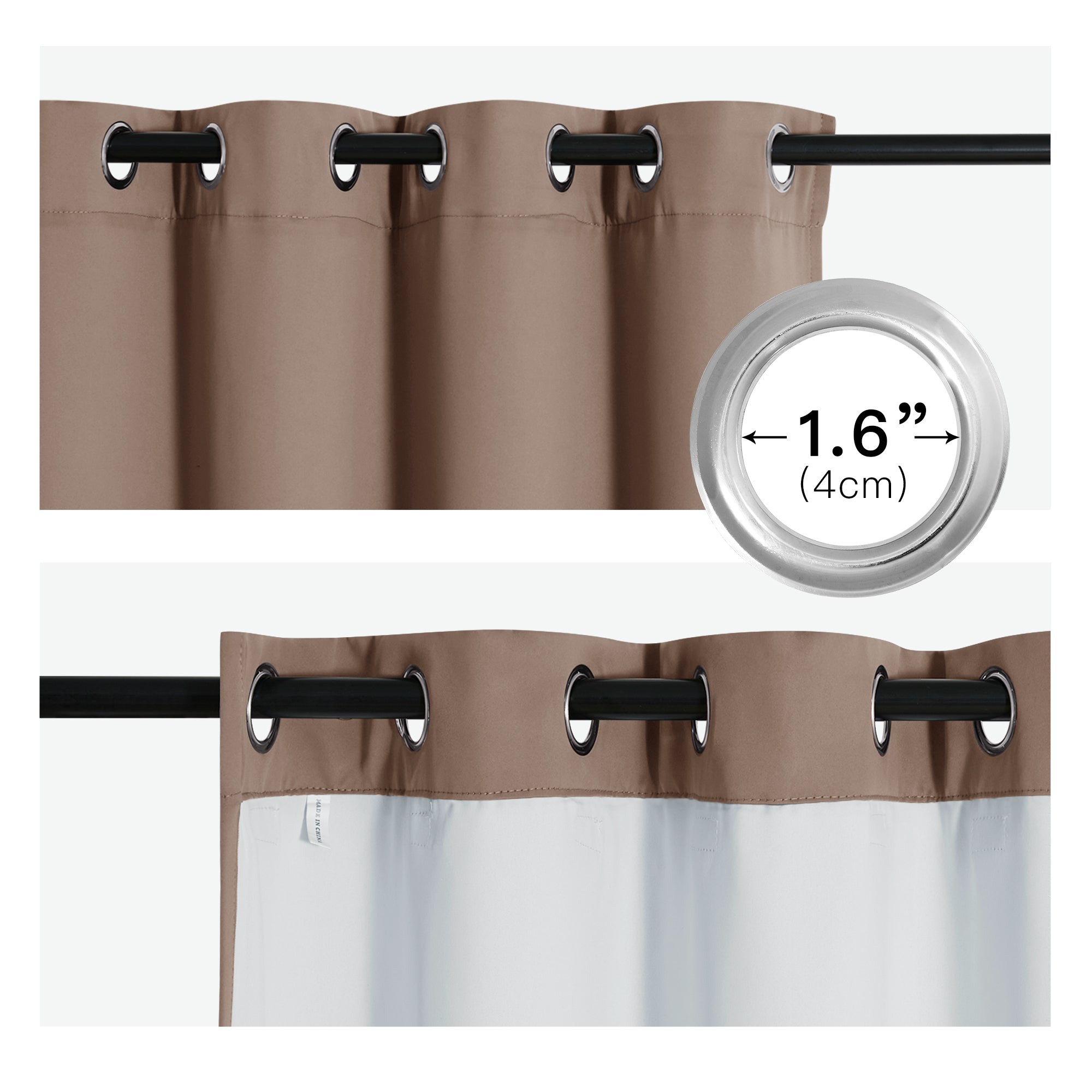 Custom 4-Layer Anti Dust And Bacterial Wildfire Ash Curtain | OEKO-TEX®