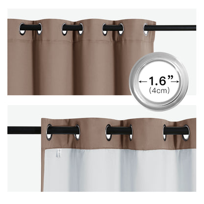 Custom 4-Layer Anti Dust And Bacterial Wildfire Ash Curtain | OEKO-TEX®