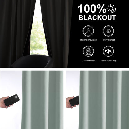 Custom 4-Layer 100% Blackout Chenille Curtain | OEKO-TEX®