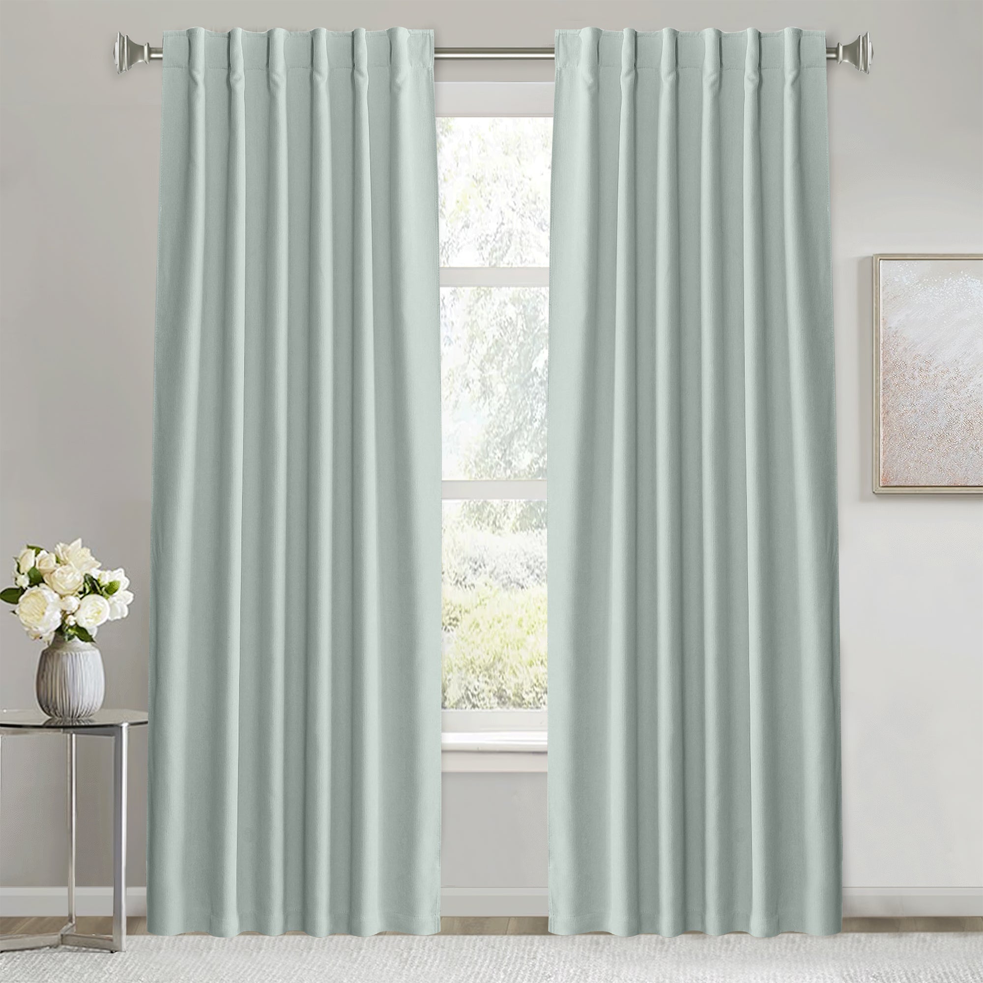 Custom 4-Layer 100% Blackout Chenille Curtain | OEKO-TEX®