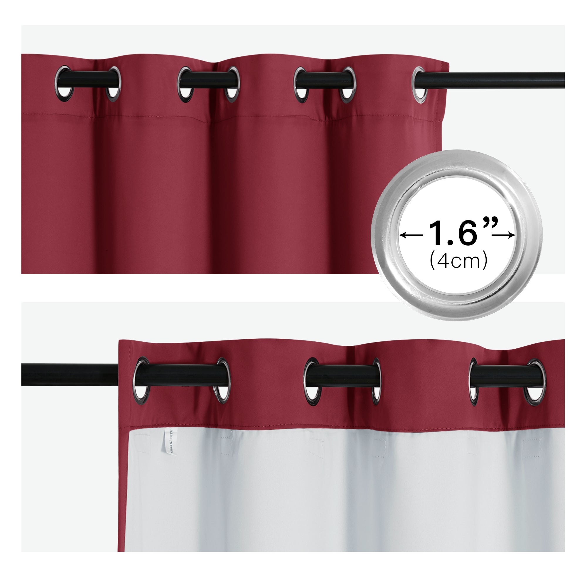 Custom 4-Layer Anti Dust And Bacterial Wildfire Ash Curtain | OEKO-TEX®