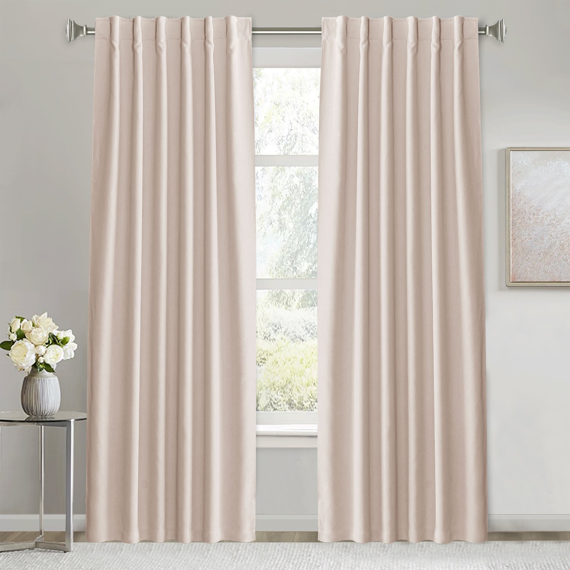 Custom 4-Layer 100% Blackout Chenille Curtain | OEKO-TEX®