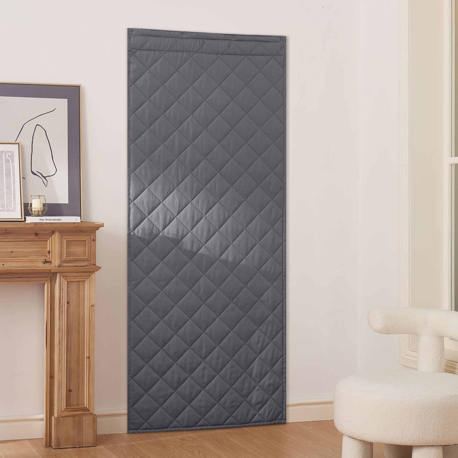 Custom Thermal Insulated Blackout Door Curtain | OEKO-TEX®