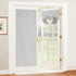 RYB HOME Linen-Look Coated Door Curtain for Elegant Light Filtering and Privacy