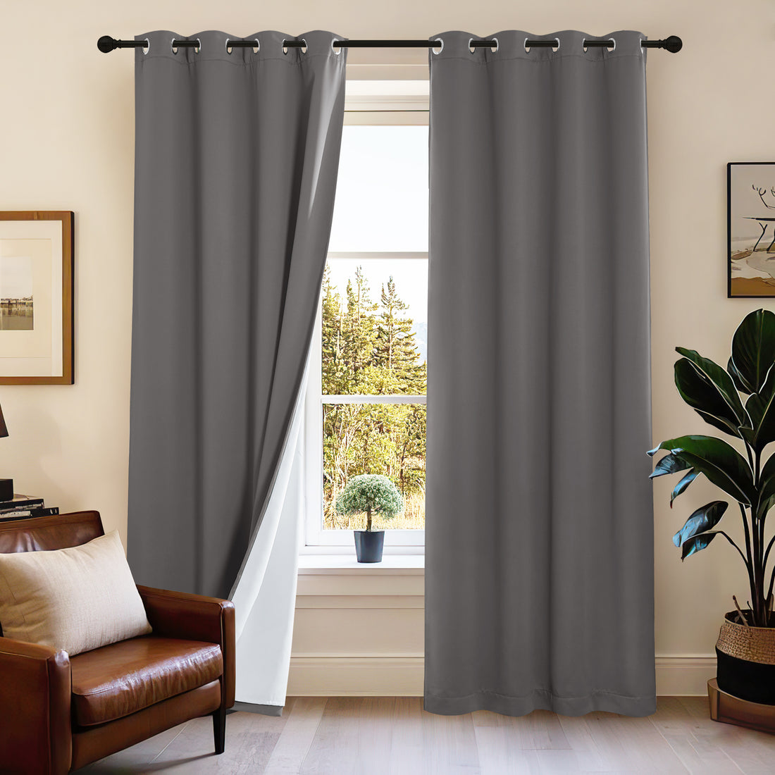 Custom 4-Layer Anti Dust And Bacterial Wildfire Ash Curtain | OEKO-TEX®