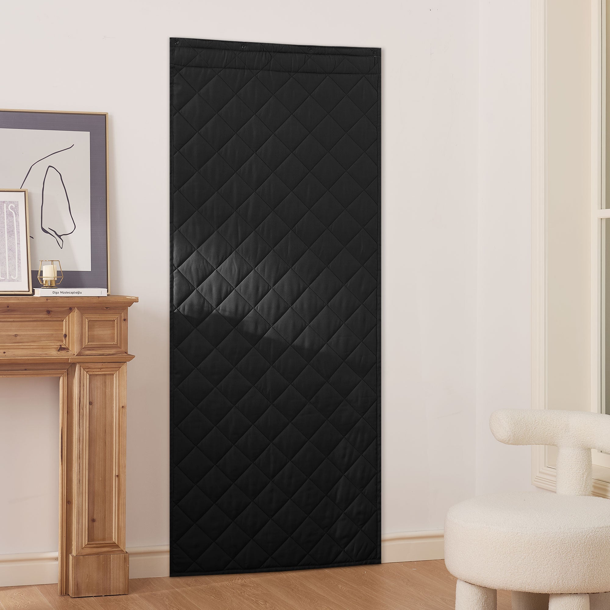 Custom Thermal Insulated Blackout Door Curtain | OEKO-TEX®