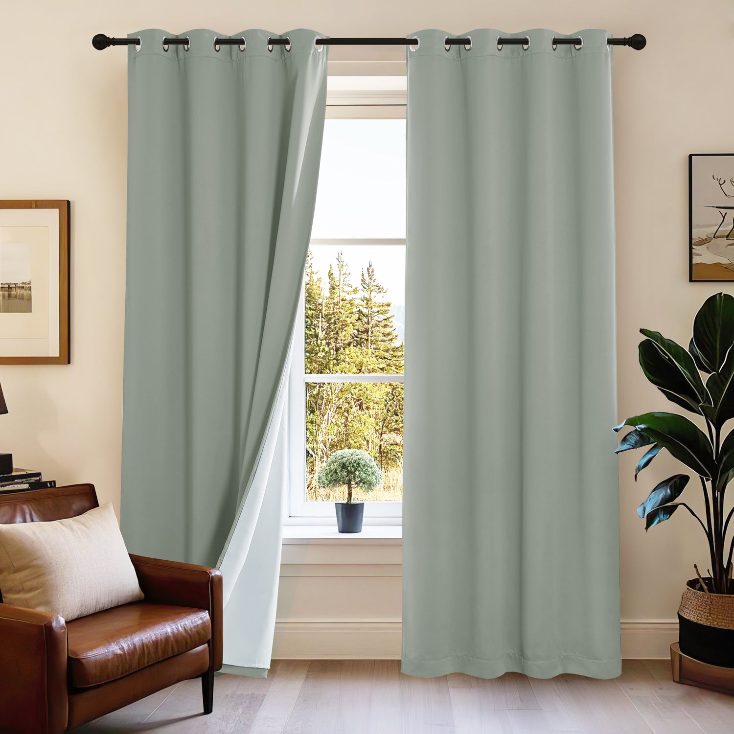 Custom 4-Layer Anti Dust And Bacterial Wildfire Ash Curtain | OEKO-TEX®