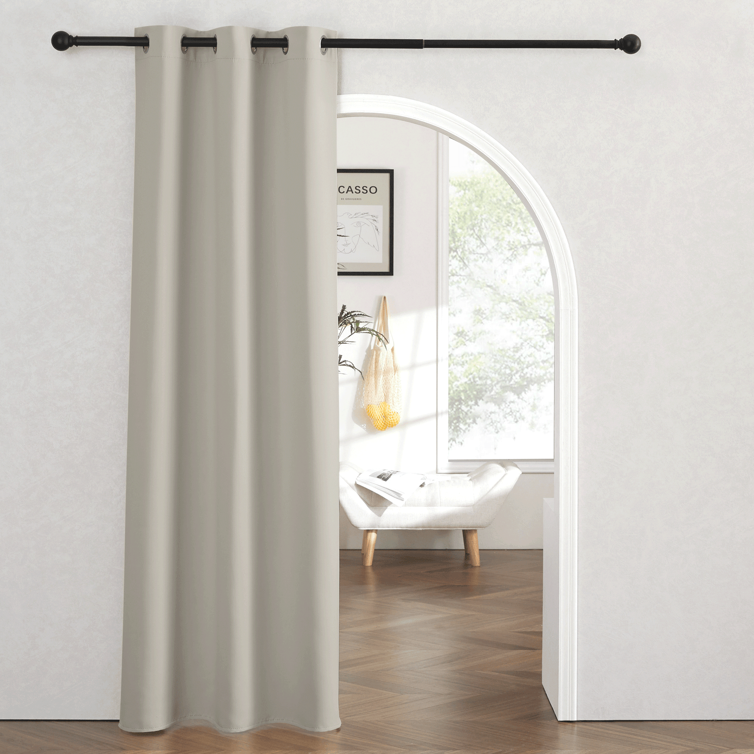 Custom Grommet Blackout Room Divider Curtain | OEKO-TEX®